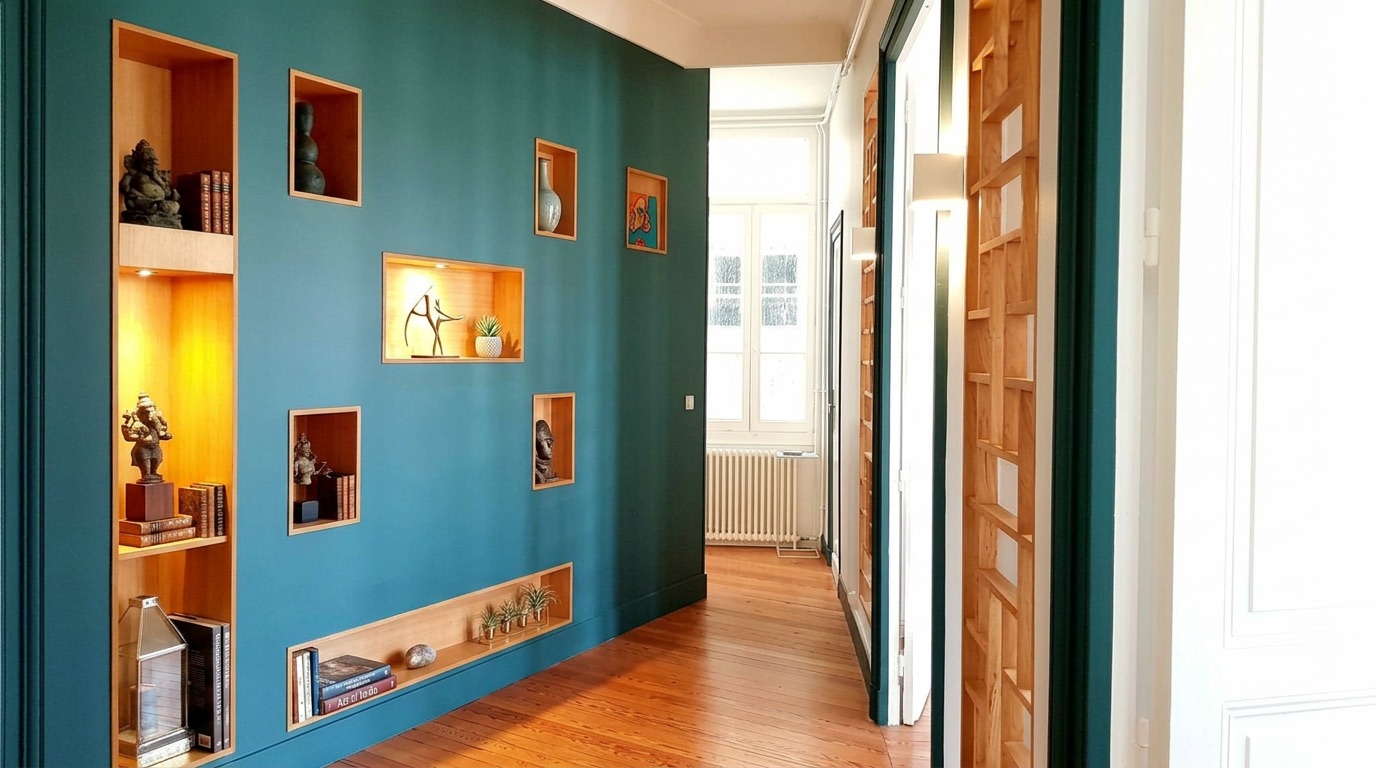 Architecte intérieur Biarritz Jardin Public – Rénovation d&rsquo;un appartement de prestige