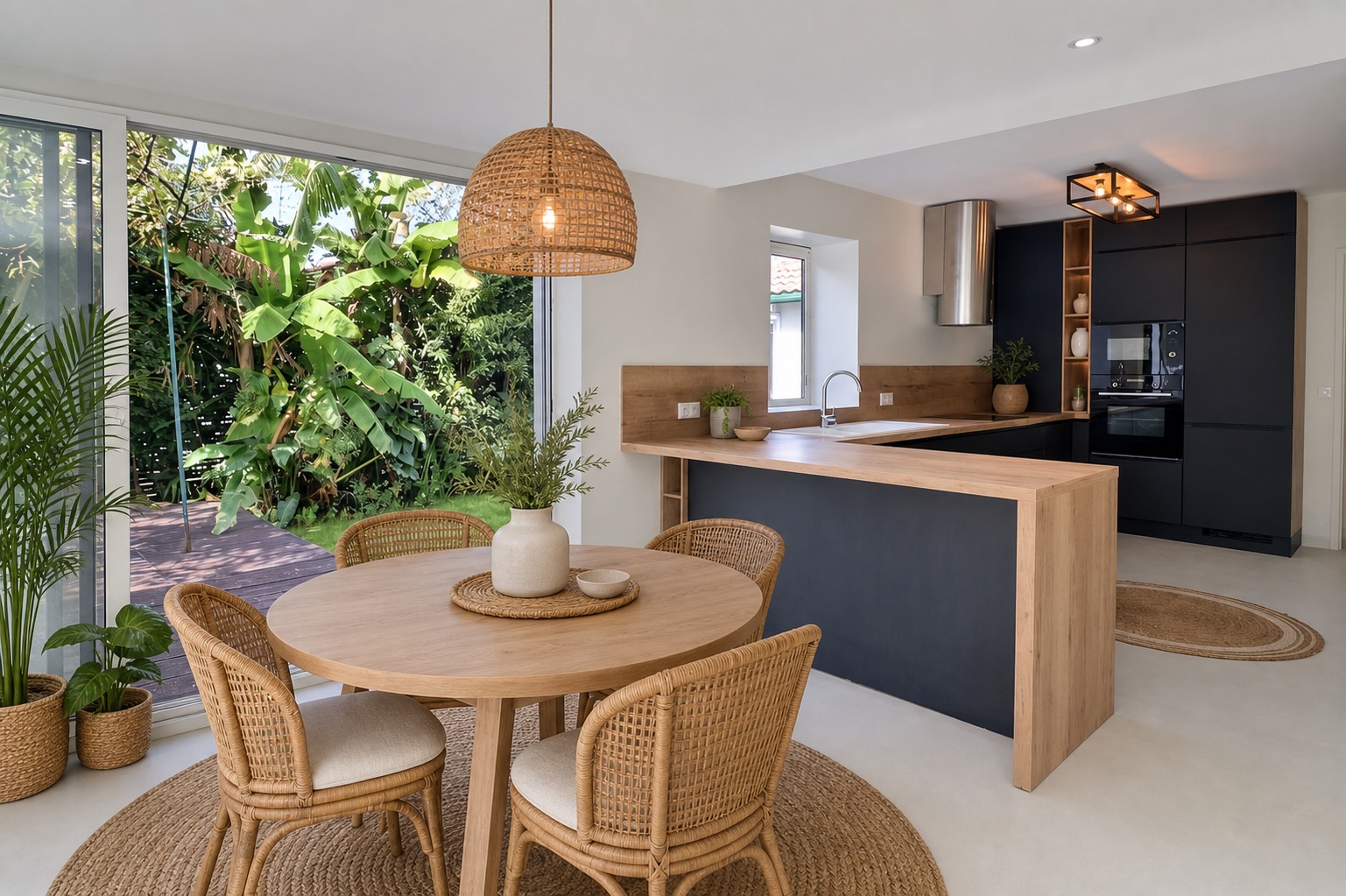 Pays basque architecte dinterieur table exterieure